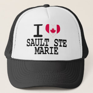 Ik hou van Sault Ste Marie Trucker Pet