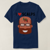 Ik hou van Scalps T-shirt (Design voorkant)