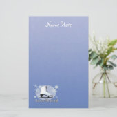 Ik hou van schaatsen! briefpapier (Staand voorkant)