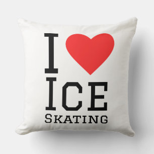 Ik hou van schaatsen kussen