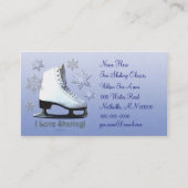 Ik hou van schaatsen visitekaartje (Voorkant)