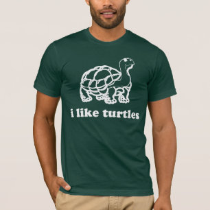 Ik hou van schildpadden t-shirt