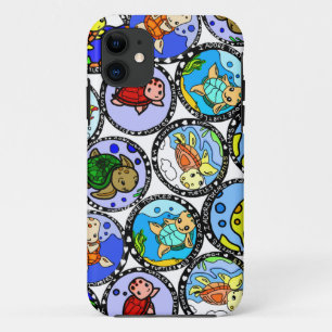 Ik hou van schildpadden telefoonhoesje iPhone 11 hoesje