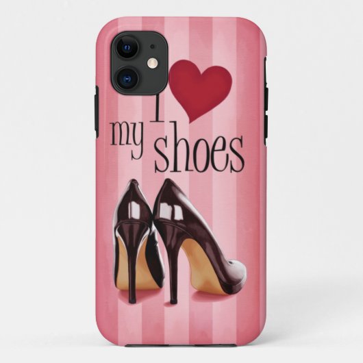 Ik hou van schoenen Case-Mate iPhone case (Achterkant)