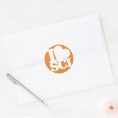 Ik hou van Science circle stickers (Envelop)