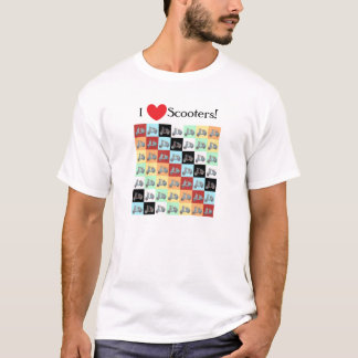 Ik hou van scooters! T-shirt