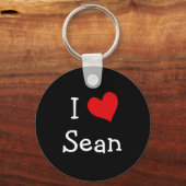 Ik hou van Sean Sleutelhanger (Voorkant)
