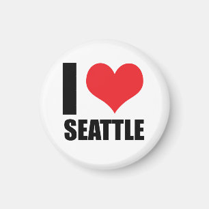 Ik hou van Seattle Magneet