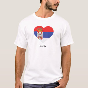 Ik hou van Servië T-shirt