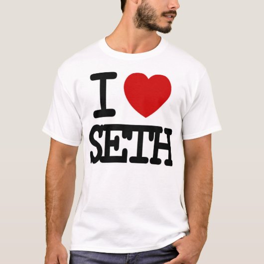 Ik hou van Seth T-shirt (Voorkant)