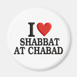 Ik hou van Shabbat in Chabad Magneet