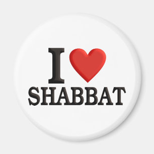 Ik hou van Shabbat Magneet