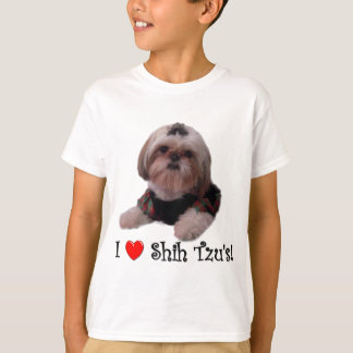 Ik hou van Shih Tzu T-shirt