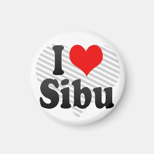 Ik hou van Sibu, Maleisië Magneet