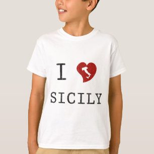 Ik hou van Sicilië T-shirt