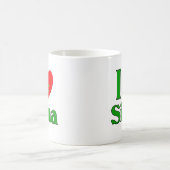 Ik hou van Siena Italië Koffiemok (Center)