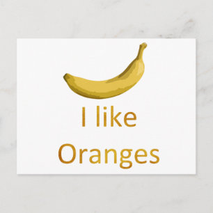 Ik hou van Sinaasappels Briefkaart