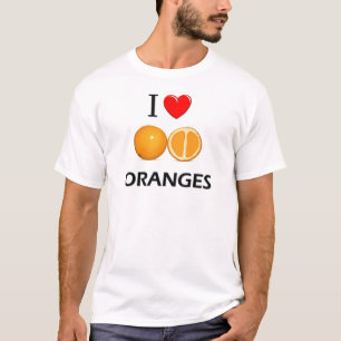 Ik hou van Sinaasappels T-shirt
