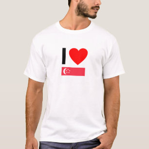 ik hou van singapore t-shirt