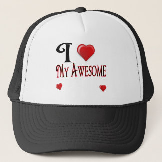 Ik hou van Sjablonen Trucker Pet