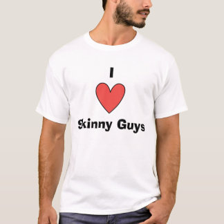 Ik hou van skinnige jongens t-shirt
