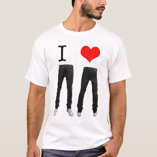Ik hou van Skinny Jeans T-shirt