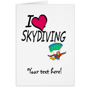 Ik hou van Skydiving