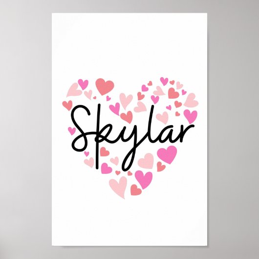 Ik hou van Skylar Poster (Voorkant)