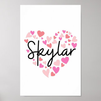 Ik hou van Skylar Poster