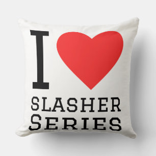 Ik hou van slasher-series kussen