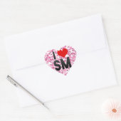 Ik hou van SM Hart Sticker (Envelop)