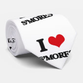 Ik hou van S'Mores Stropdas (Opgerold)