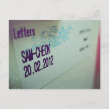 Ik hou van Snailmail - brief van Korea