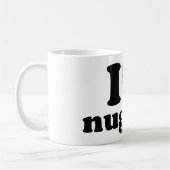 Ik hou van snoepjes koffiemok (Links)