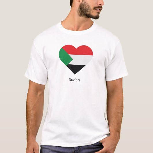 Ik hou van Soedan T-shirt (Voorkant)