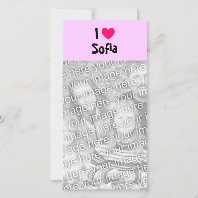 Ik hou van Sofia (Voorkant)