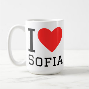 Ik hou van Sofia Koffiemok