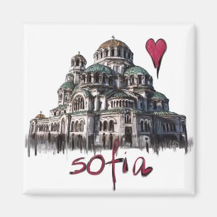 Ik hou van Sofia Magneet