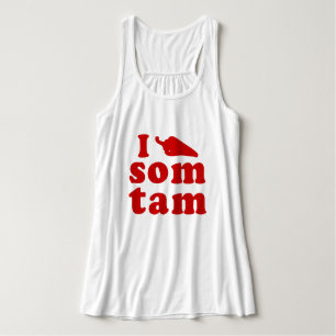 Ik hou van Som Tam ❤ Thai Isaan Food Tanktop