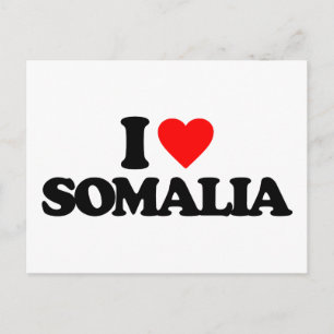 IK HOU VAN SOMALIË BRIEFKAART