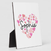 Ik hou van Sophia Fotoplaat (Zijkant)
