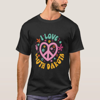Ik hou van South Dakota T-shirt