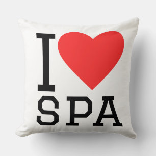 Ik hou van spa kussen