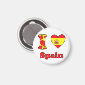 Ik hou van SPain magnet Magneet (Voorkant / Achterkant)