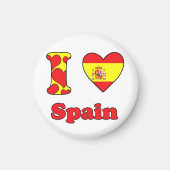 Ik hou van SPain magnet Magneet (Voorkant)