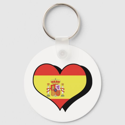 Ik hou van Spanje sleutelhanger (Voorkant)