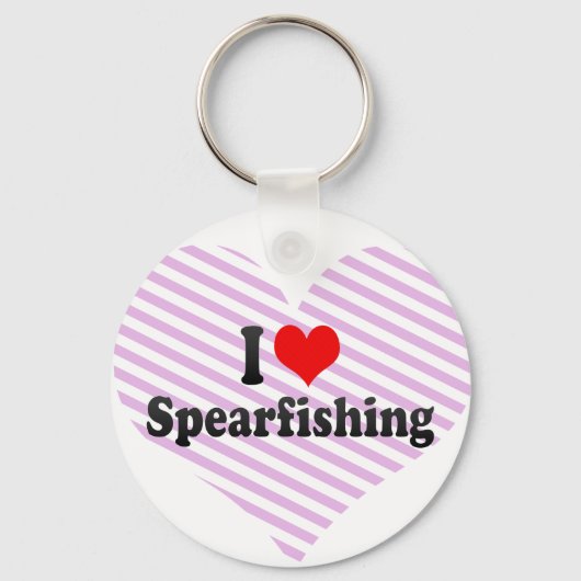 Ik hou van Spearfish Sleutelhanger (Voorkant)