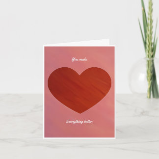 Ik hou van spek Valentijn Feestdagen Kaart