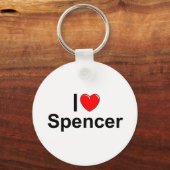 Ik hou van Spencer Sleutelhanger (Voorkant)
