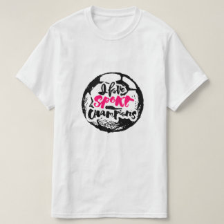 Ik hou van Sport Kampioenen Typografie Ontwerp T-shirt